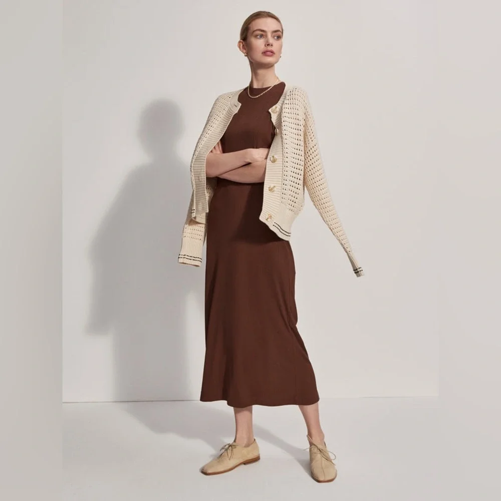 Anthropologie Varley Kayla Midi Dress XL - Picture 6 of 12